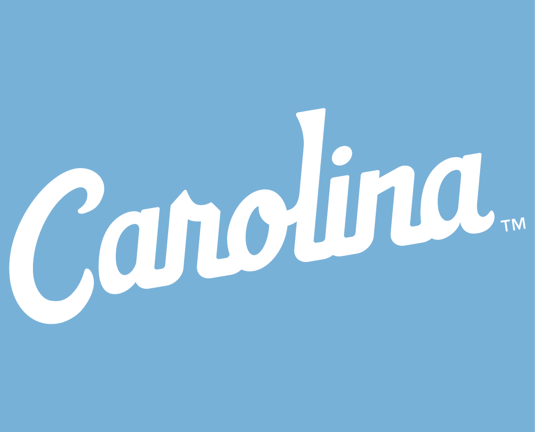 North Carolina Tar Heels 2015-Pres Wordmark Logo v3 iron on transfers for fabric